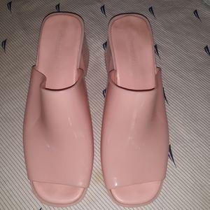 Jefrey campbell  jelly  Mule  block heel size 10
